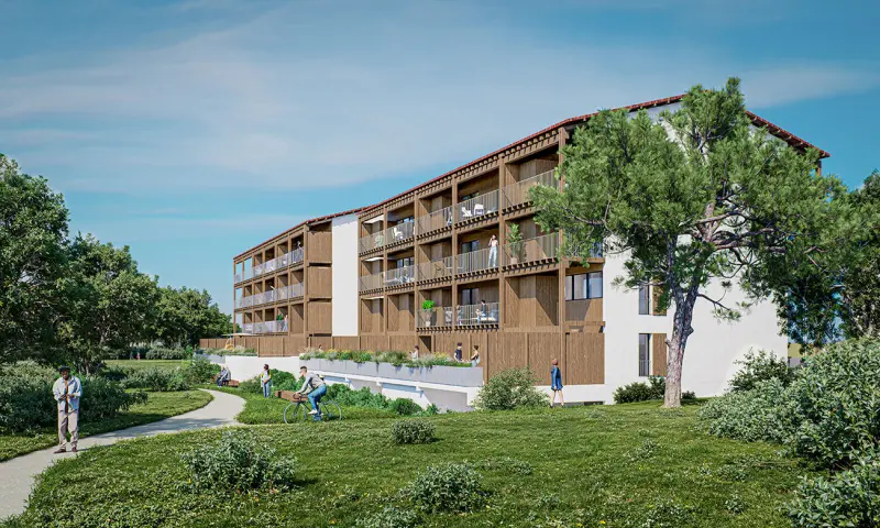 Vue du programme à Ondres