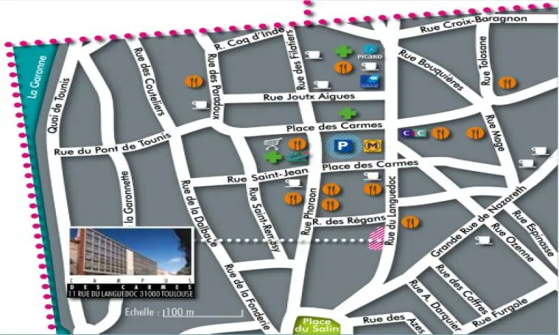 Vue du programme à Toulouse