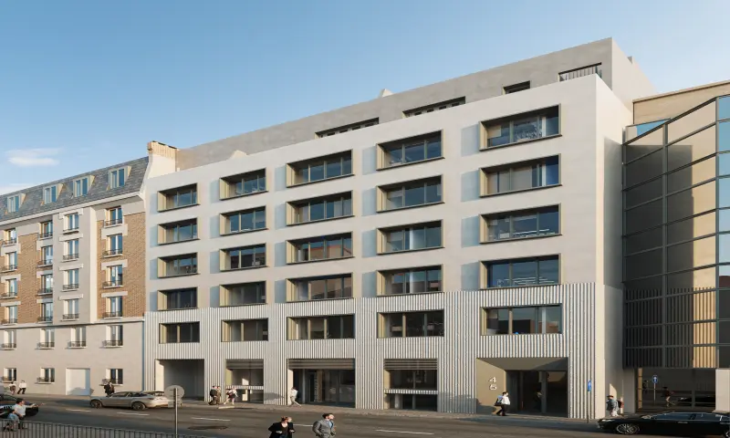 Vue du programme à Boulogne Billancourt