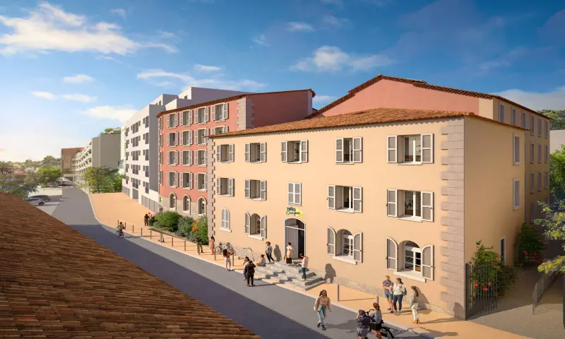 Vue du programme à Grasse
