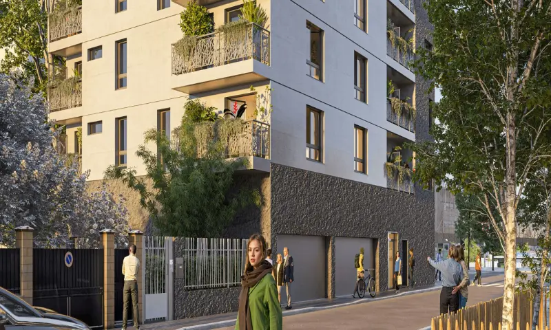 Vue du programme à Aubervilliers