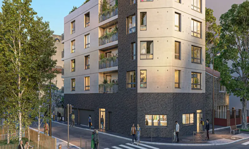 Vue du programme à Aubervilliers