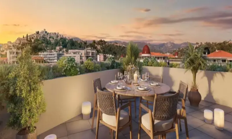 Vue du programme à Cagnes Sur Mer