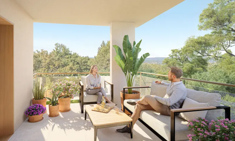 Vue du programme à Aix En Provence