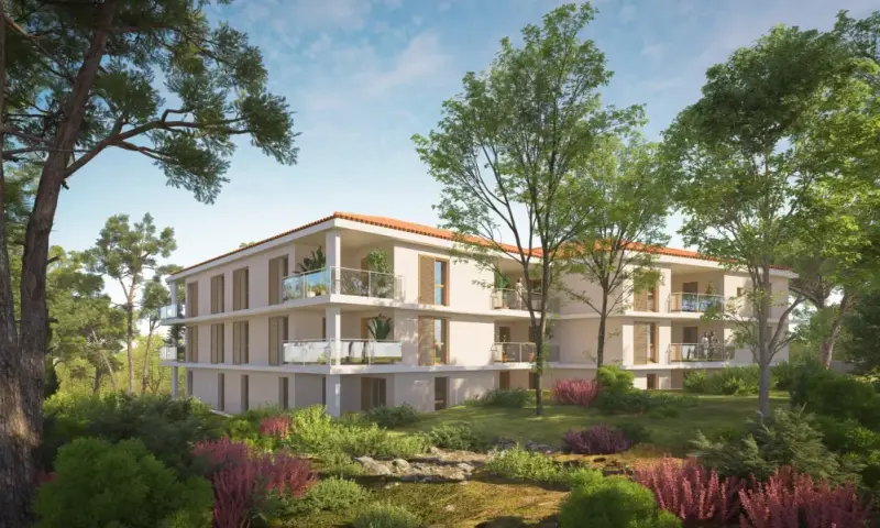 Vue du programme à Aix En Provence