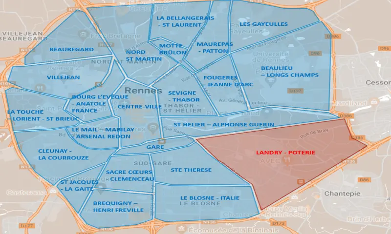 Vue du programme à Grenoble