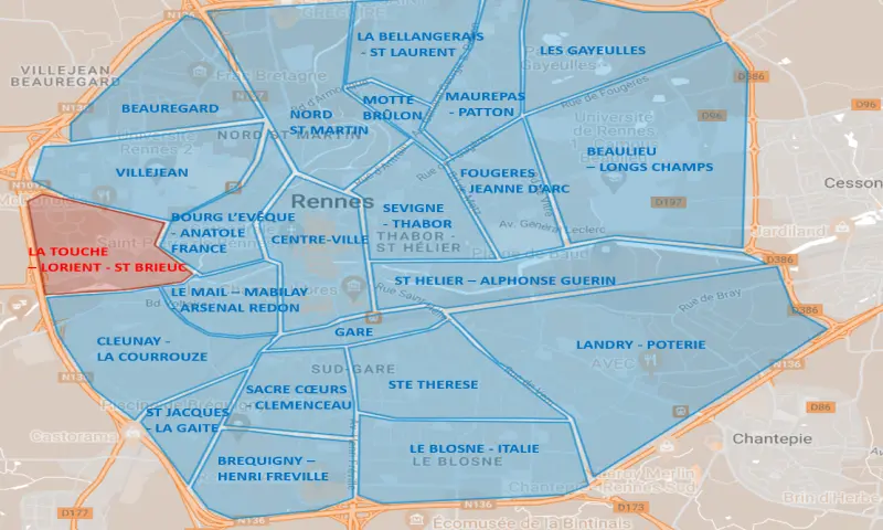 Vue du programme à Toulouse
