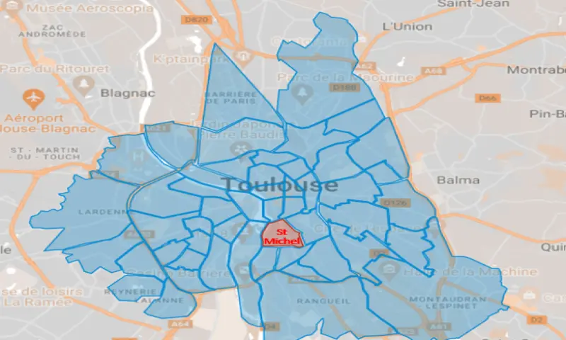 Vue du programme à Toulouse