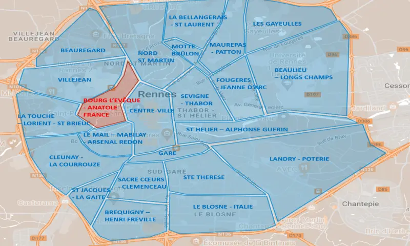 Vue du programme à Bordeaux