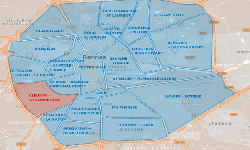 Vue du programme à Rennes