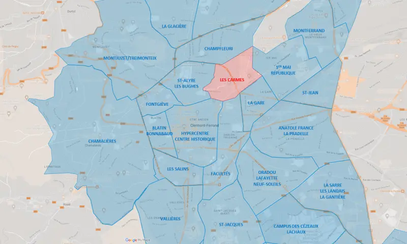 Vue du programme à Strasbourg