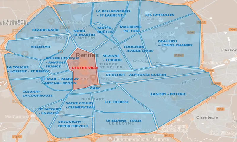 Vue du programme à Strasbourg