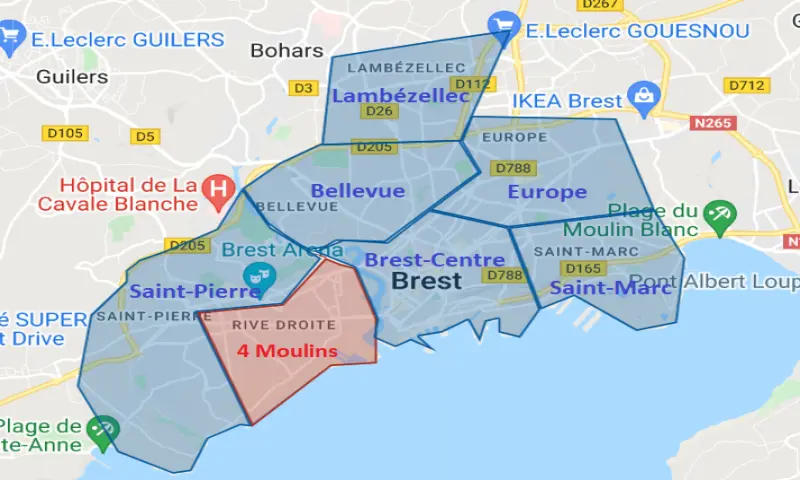 Vue du programme à Bordeaux