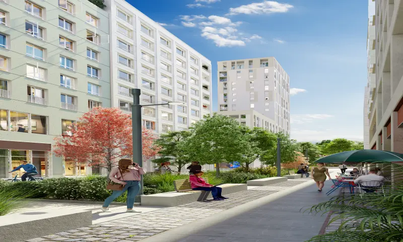 Vue du programme à Bordeaux