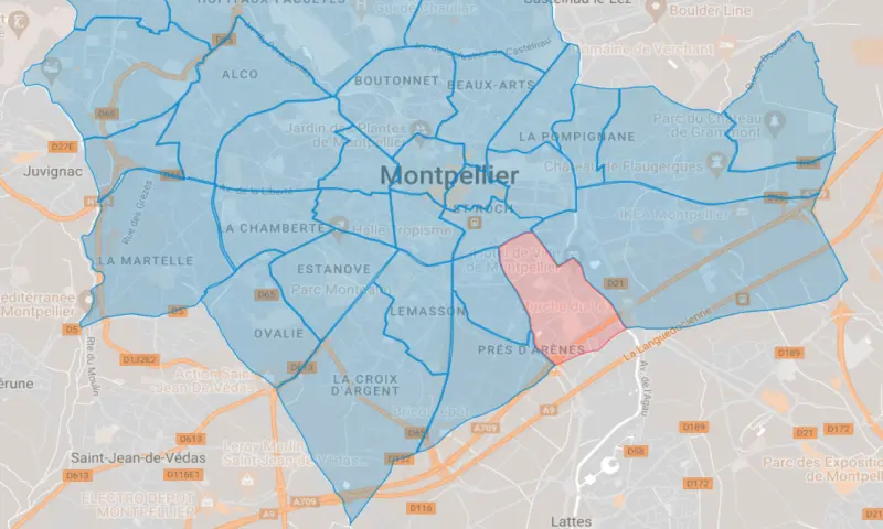 Vue du programme à Marseille