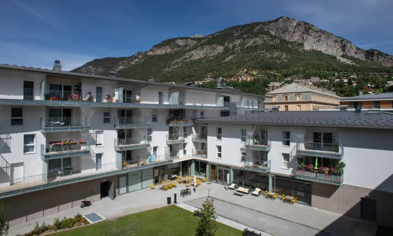 Vue du programme à Briançon
