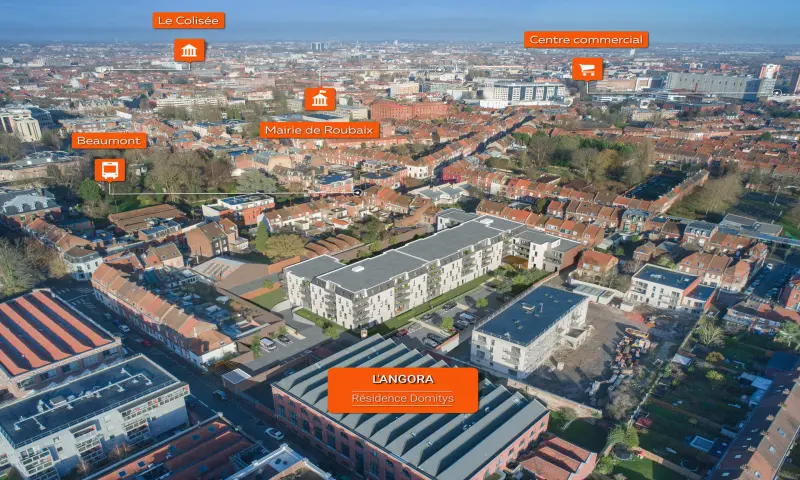 Vue du programme à Roubaix