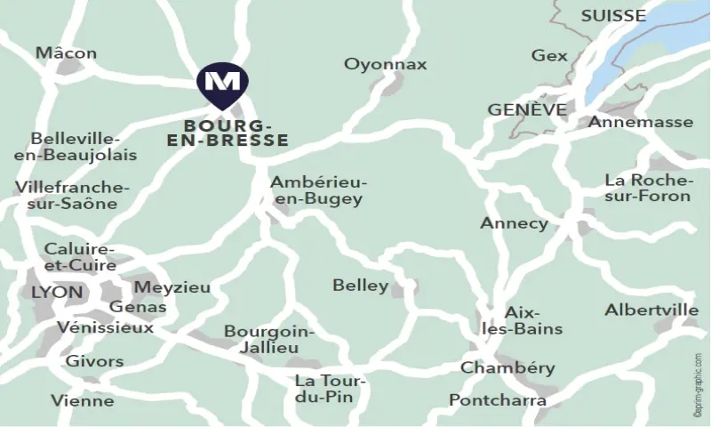 Vue du programme à Bourg En Bresse