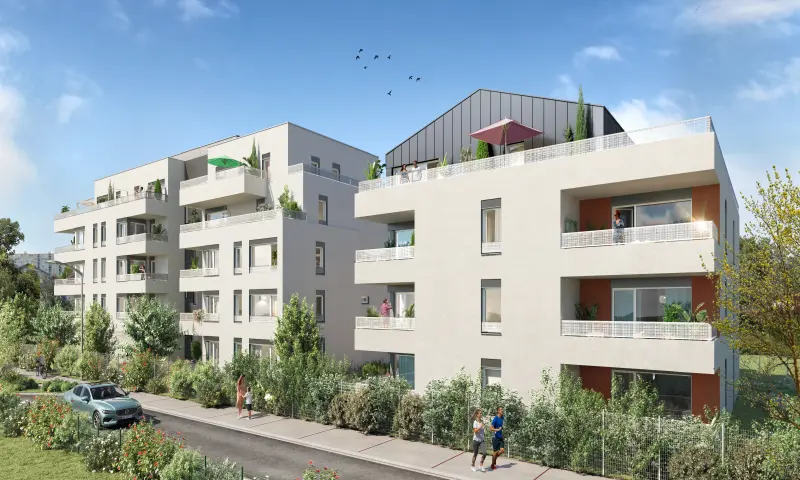 Vue du programme à Corbas
