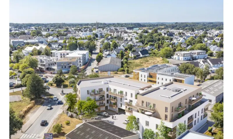 Vue du programme à Ploemeur
