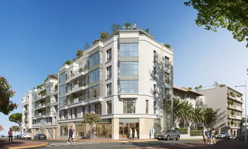 Vue du programme à Antibes