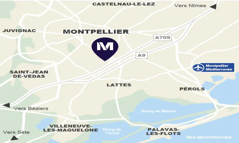 Vue du programme à Montpellier