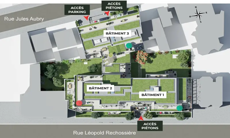 Vue du programme à Aubervilliers