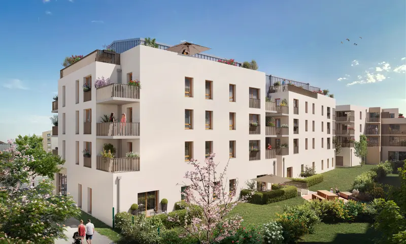 Vue du programme à Brignais