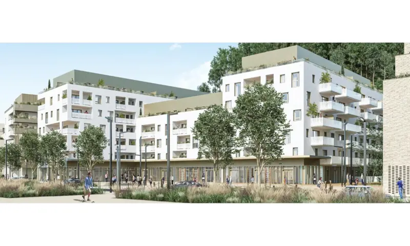 Vue du programme à Lormont