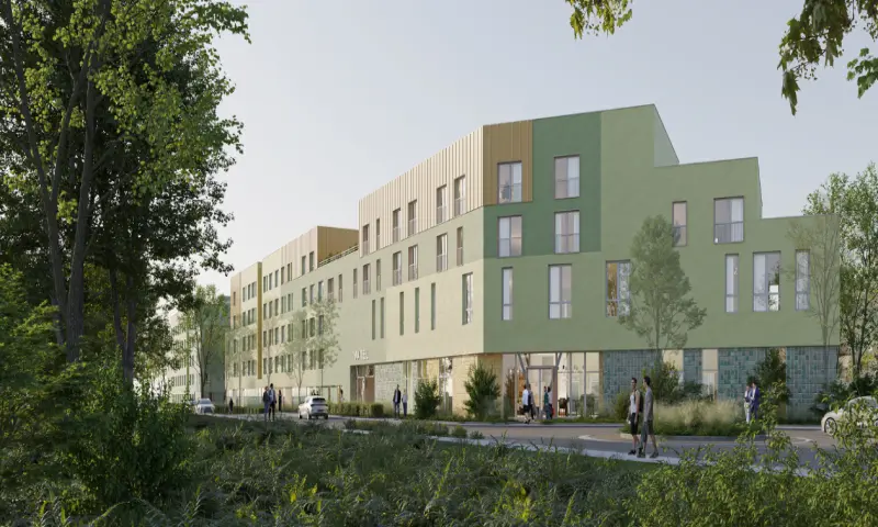 Vue du programme à Quetigny
