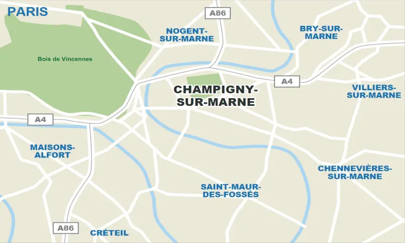 Vue du programme à Champigny Sur Marne