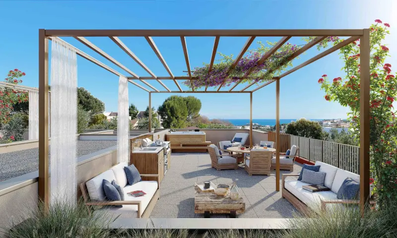 Vue du programme à Antibes