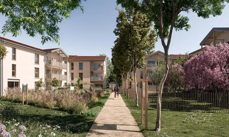 Vue du programme à Coublevie