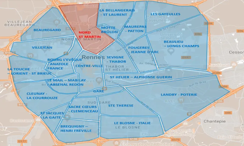 Vue du programme à Marseille