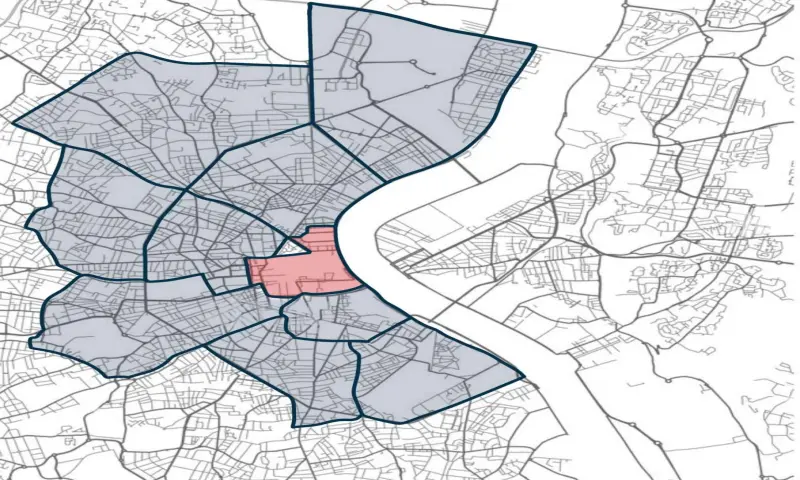 Vue du programme à Bordeaux