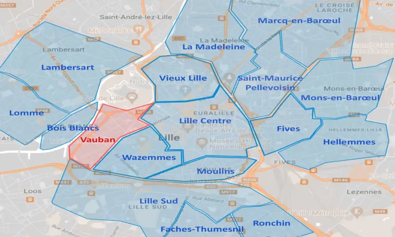 Vue du programme à Bordeaux