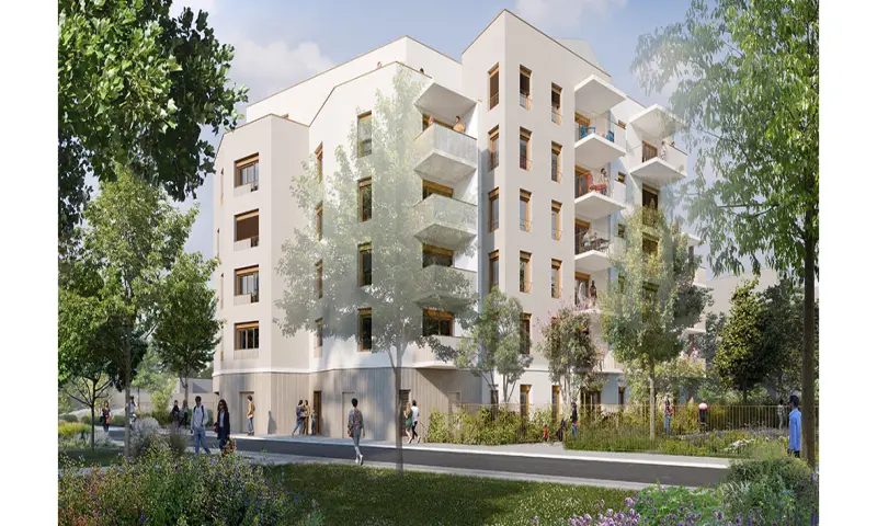 Vue du programme à Villeurbanne