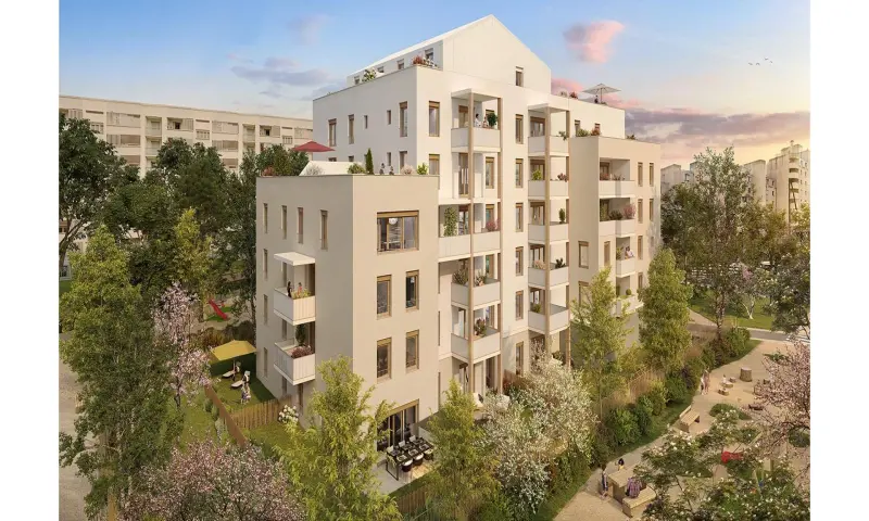 Vue du programme à Villeurbanne