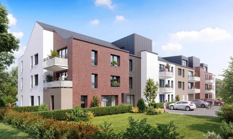 Vue du programme à Le Mesnil Esnard