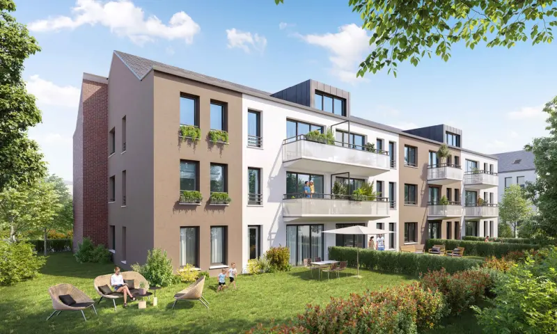 Vue du programme à Le Mesnil Esnard