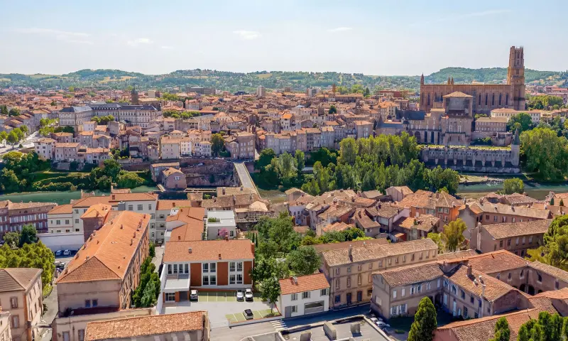 Vue du programme à Albi