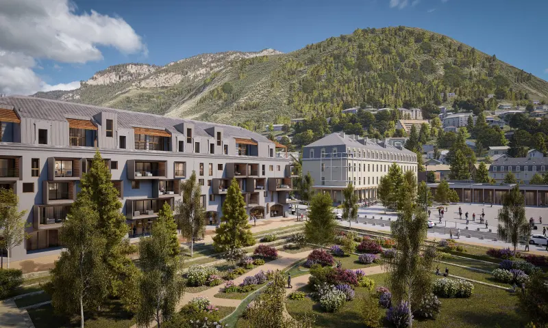 Vue du programme à Briançon