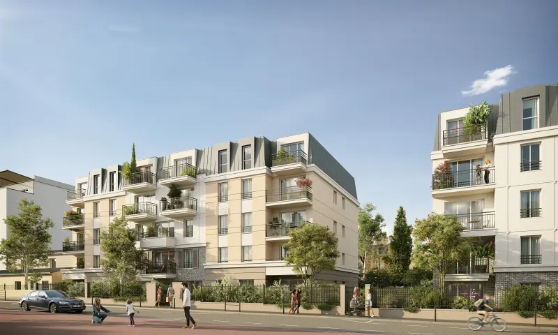 Vue du programme à Argenteuil