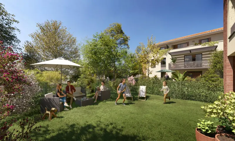 Vue du programme à Tournefeuille