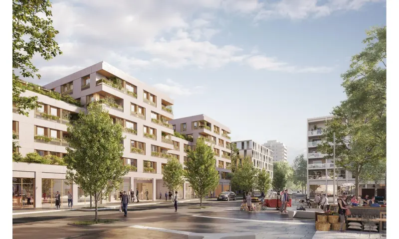 Vue du programme à Bron