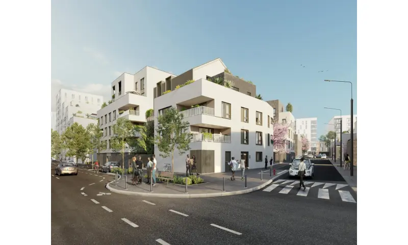 Vue du programme à Montigny Les Cormeilles