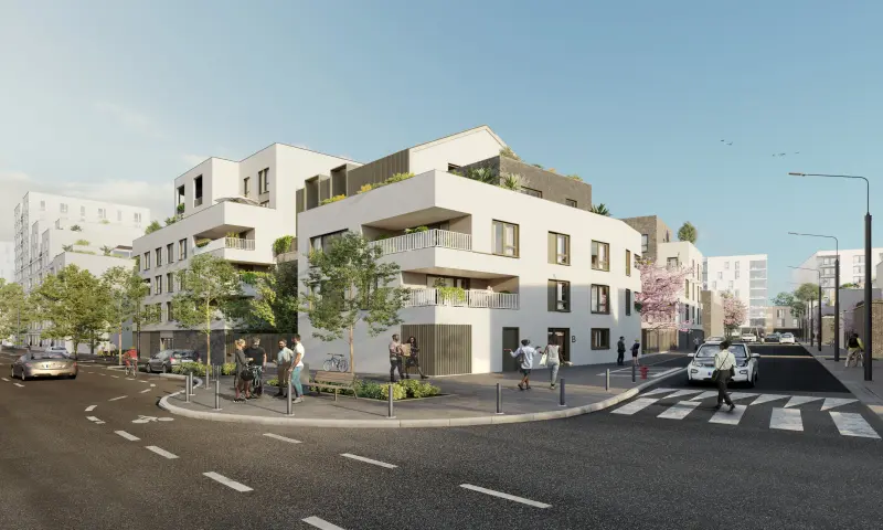 Vue du programme à Montigny Les Cormeilles