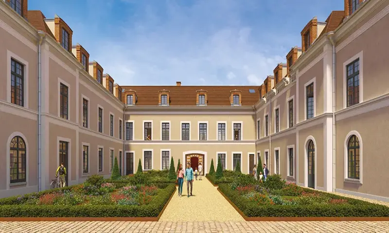 Vue du programme à Fontainebleau