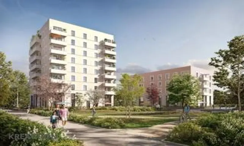 Vue du programme à Huningue