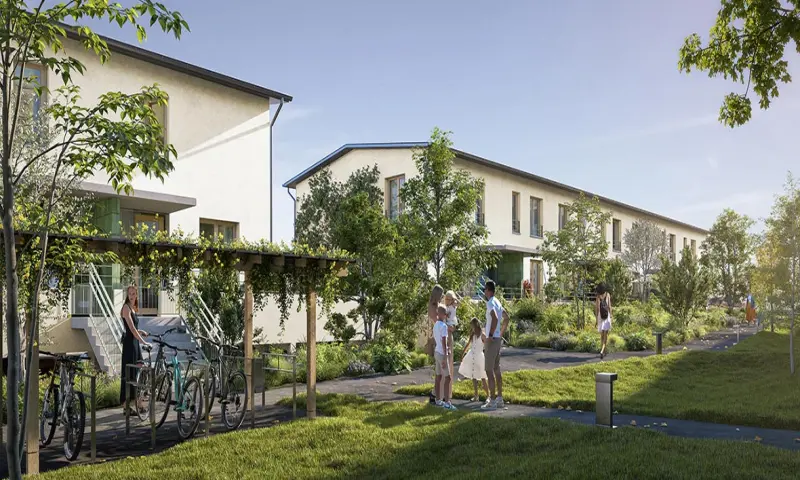Vue du programme à Cergy